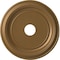 Ekena Millwork Traditional PVC Medallion (Canopies up to 11 1/2"), 19"OD x 3 1/2"ID x 1 1/2"P, Metallic Gold Rush CMP19TRCGH - alternate 1